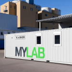 Мобильная лаборатория Wacker снаружи